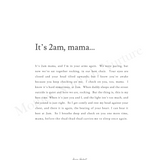 It's 2am, Mama - Digital Print